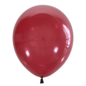 Шары воздушные 100 шт в ассортименте M 12"/30см  Декоратор BURGUNDY 046, латекс