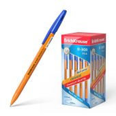 Ручка шариковая ErichKrause Stick Orange синий 0,7 R-301 