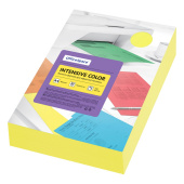 Бумага OffiseSpase 500 л. 80 г/м2 А4 интенсив жёлтый Бумага OffiseSpase 500 л. 80 г/м2 А4 интенсив жёлтый