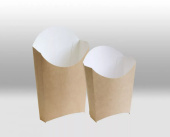 Коробка для картофеля фри OSQ FRY L  80/120х53х82/135 мм