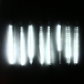 Гирлянда эл. сосулька 2х0,5 м, белый, 36 LED "Тающая сосулька спираль" Гирлянда эл. сосулька 2х0,5 м, белый, 36 LED "Тающая сосулька спираль"