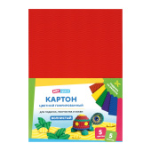 Картон цветной "ArtSpace" А4 5л. 5цв. гофрированный, волнистый