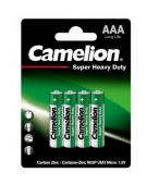 Батарейка Camelion HEAVY DUTY Green R03/286  BL4