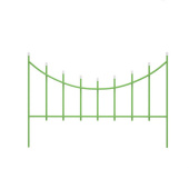 Заборчик садовый "Горизонталь" (5дет)