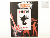 Фоторамка декоративная 'Rock-n-Roll' 9*12см. 7740002 Фоторамка декоративная 'Rock-n-Roll' 9*12см. 7740002