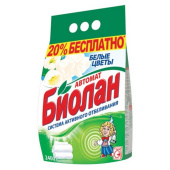 Стир. порошок Биолан автомат 2400 гр. белые цветы