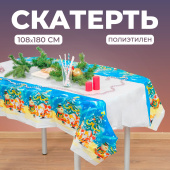 Скатерть 108х180 см "Новогодний праздник" 1105130
