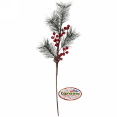 Ветка хвойная "Иней" , 60 см