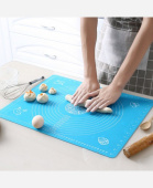 Коврик для выпечки 45*65 см силиконовый, микс