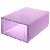 Коробка д/хранения 33,5х23,5х13,5 фиолетовая