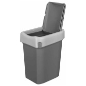 Контейнер д/мусора Smart Bin 10л серый Контейнер д/мусора Smart Bin 10л серый