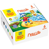 Гуашь 6цв "Енот в сказке" ГК_42057