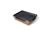 Контейнер OSQ OpSalad Black Edition 400 мл, 120/145x85/96x45 мм