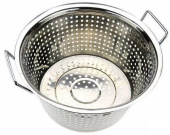 Дуршлаг нерж Д=50 см мелкие отверстия