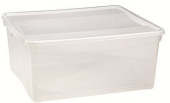 Контейнер для продуктов прямоуг. 18 л 40*33,5*17см п/п Кристалл Контейнер для продуктов прямоуг. 18 л 40*33,5*17см п/п Кристалл