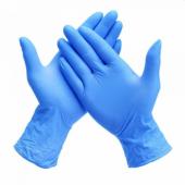 Перчатки нитриловые Benovy XL голубой 10%