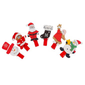 Набор декоративных прищепок "Всё что нужно в новый год" 6 шт 4328934