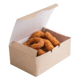 Коробка для наггетсов крафт OSQ Fast Food Box S 115*75*45