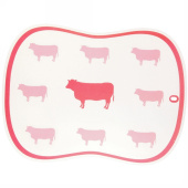 Доска разделочная пластик 40*30см "Мясо" Доска разделочная пластик 40*30см "Мясо"