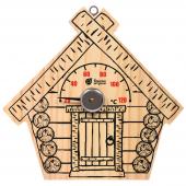 Термометр для бани и сауны "Банные штучки" 17*16см Парилочка 18044