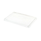 Крышка к контейнеру плоская OSQ OpSalad 400/450 мл, 110x155x13,5 мм