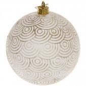 Новогодний шар "Версаль. Узоры" 10 см, золото Новогодний шар "Версаль. Узоры" 10 см, золото