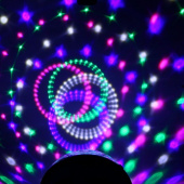 Диско-шар светодиодный  "Каледоскоп", LED (красный, зеленый, синий) 765-173