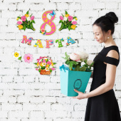 Набор оформительский "Весеннее настроение", 20 х 30 см 2798155      