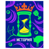 Тетрадь предметная 48л. BG "Неоновые истории" - История