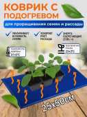 Электроподогреватель "ТеплоМакс" 50*25 см для проращивания семян рассады
