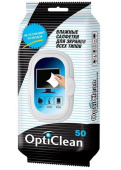 Салфетки влажные 20 шт. OptiClean для оптики 