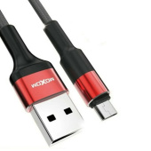 Кабель microUSB  MOXOM CC-55 ткань 3м