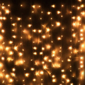 Гирлянда эл. д/улицы занавес 2х6 м, белый теплый, 960 LED, IP 54, прозрачный провод 183-022
