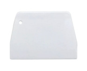 Скребок-шпатель кондитерский пластик (прямоугольный), 193*126 мм