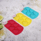 Форма для льда силиконовая "Арбузики" 19*11см