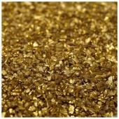 Грунт "Золотистый металлик"  декоративный песок кварцевый, 250 г фр. 0,5-1 мм 5080261