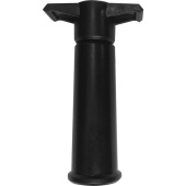 Помпа для вина; пластик, резина; D=25, H=125мм; черный