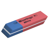 Ластик Berlingo "Blitz" скошенный, комбинированный, натуральный каучук