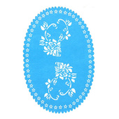 Салфетка кухонная  45*30см Ажурная  331-035