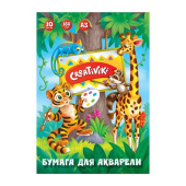 Папка д/акварели Creativiki А3 10 л. 