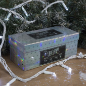 Гирлянда эл. д/улицы нить 10 м, белый/мерцание, 100 LED, IP65, черный провод 3584126 фиксинг