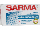 Мыло хозяйственное Сарма 140 гр. отбеливающее