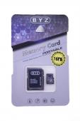 MicroSD BYZ 16Gb 10 class  с картридером
