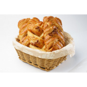 Корзинка пластиковая 170х150 мм коричневая [KT3467]