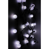 Гирлянда эл. д/улицы нить 8,8 м, белый теплый, 100 LED "Мыльные пузыри" 71166 