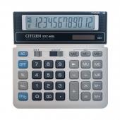 Калькулятор Citizen SDC-868L 12 разр. двойное питание 152*154*29 мм. белый/черный 