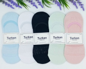 Носки-следки женские "Turkan socrs" р-р 36-41 XL1074