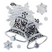 Набор наклеек интерьерных ПВХ, 28х28 см, "Колокольчики", полноцвет 007831 Набор наклеек интерьерных ПВХ, 28х28 см, "Колокольчики", полноцвет 007831