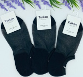 Носки-следки женские "Turkan socrs" р-р 37-41 XL1079Ч