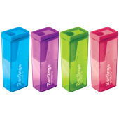 Точилка пластиковая BG "NeonBox" 1 отверстие BBp_15008 Точилка пластиковая BG "NeonBox" 1 отверстие BBp_15008